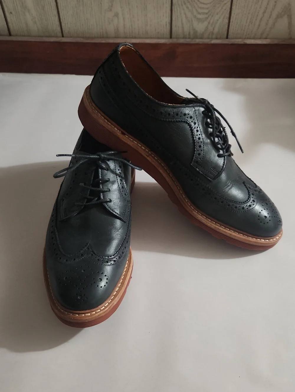 Allen Edmonds Shannon Drive Wingtip Shoes 9 D